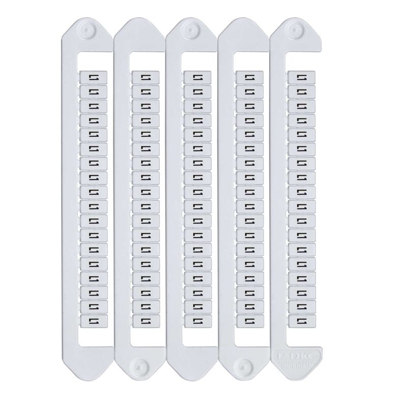 Маркировка для клемм ширина 5мм символы "L1" горизонтальная ориентация DKC NUTB-5-L1H
