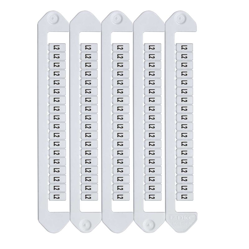 Маркировка для клемм ширина 5мм символы "L2" горизонтальная ориентация DKC NUTB-5-L2H