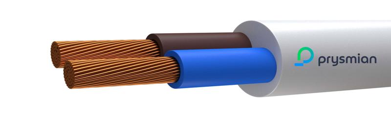 Провод ПВС 2х2.5 Б (бухта) (м) РЭК-PRYSMIAN 0102050201