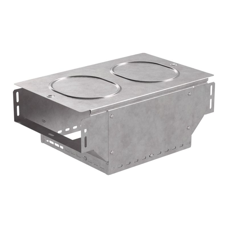 Ответвитель Т-образный вертикальный 300х100 с крышкой стандарт Промрукав PR16.0967