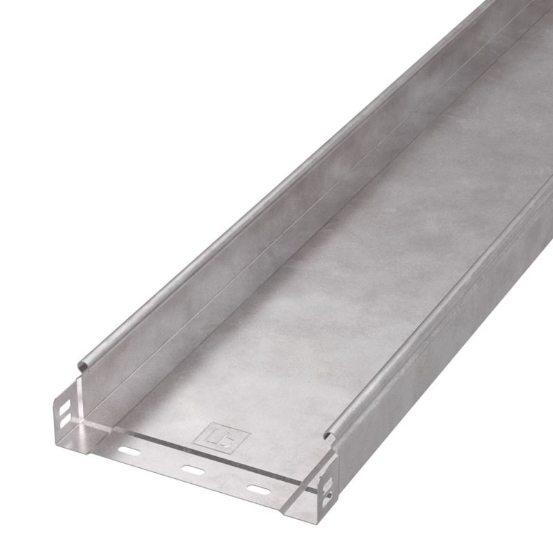 Лоток неперфорированный 200х50 L3000 сталь 0.8мм (уп.6м) Стандарт HDZ Промрукав PR16.1211