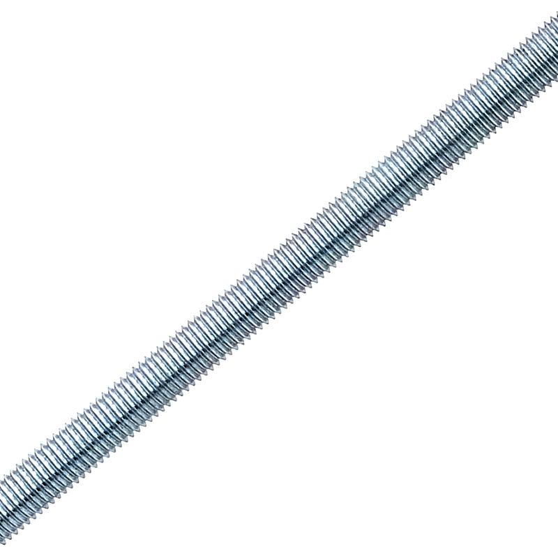 Шпилька резьбовая М14 DIN 975 L2000 высокопрочн. класс прочн. 8.8 цинк. СТРОЙМЕТИЗ 97514200088ц2э