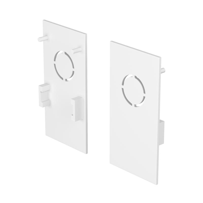 Заглушка для накладного шинопровода бел. (уп.2шт) Maytoni TRA034EC-41W