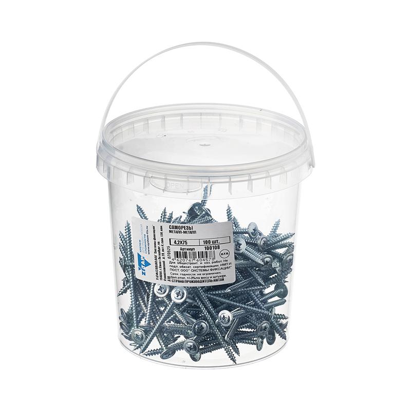 Саморез ШСММ 4.2х75 (уп.100шт) Tech-Krep/Zitar 100108