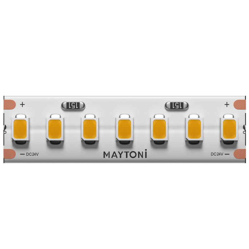 Лента светодиодная 24В 2835 11Вт/м 3000К IP20 (уп.5м) Maytoni 201049