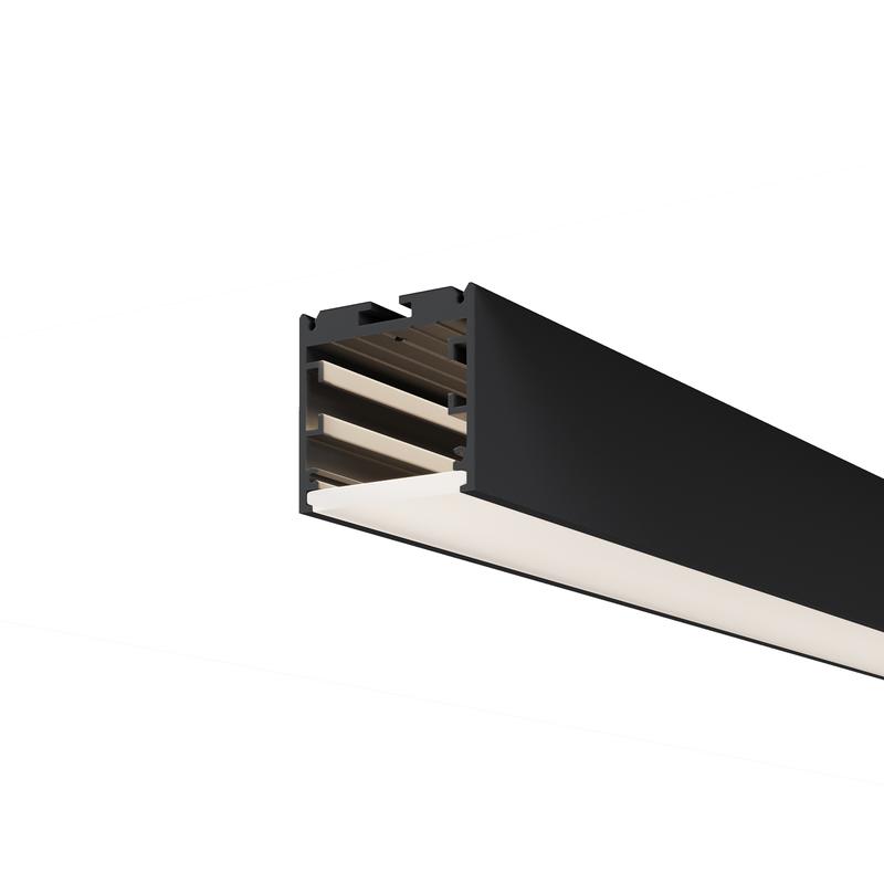 Профиль радиусный линейный 35х35 2 черн. (уп.5м) Maytoni ALM-3535R-B-D-2.5M