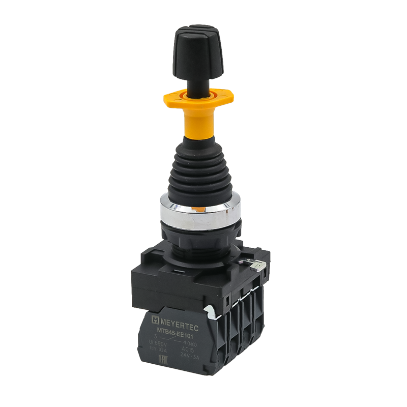 Джойстик в сборе 4NO 4 положения с возвратом и блокировкой MTB5-PA44 ОВЕН 137313