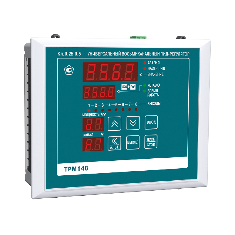 Измеритель-регулятор микропроцессорный ТРМ148-ИИРРРРРУ.Щ7 ОВЕН 56923