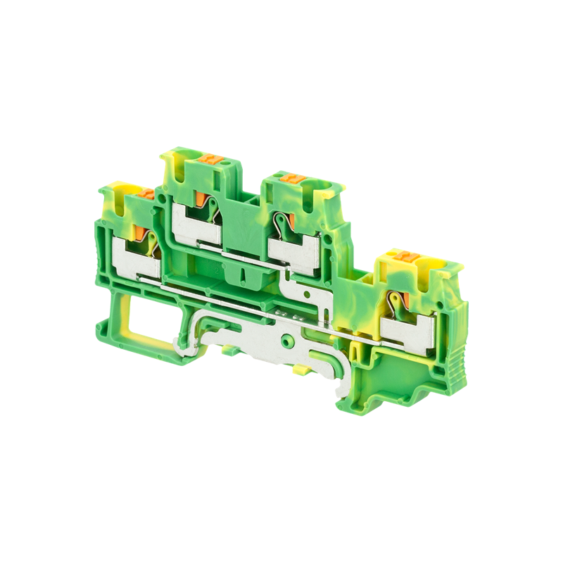 Клемма push-in двухуровневая "Земля" 4кв.мм MTP-D4PE ОВЕН 136800