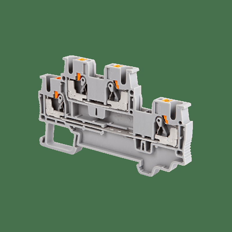 Клемма push-in двухуровневая 2.5кв.мм MTP-D2.5 ОВЕН 136791