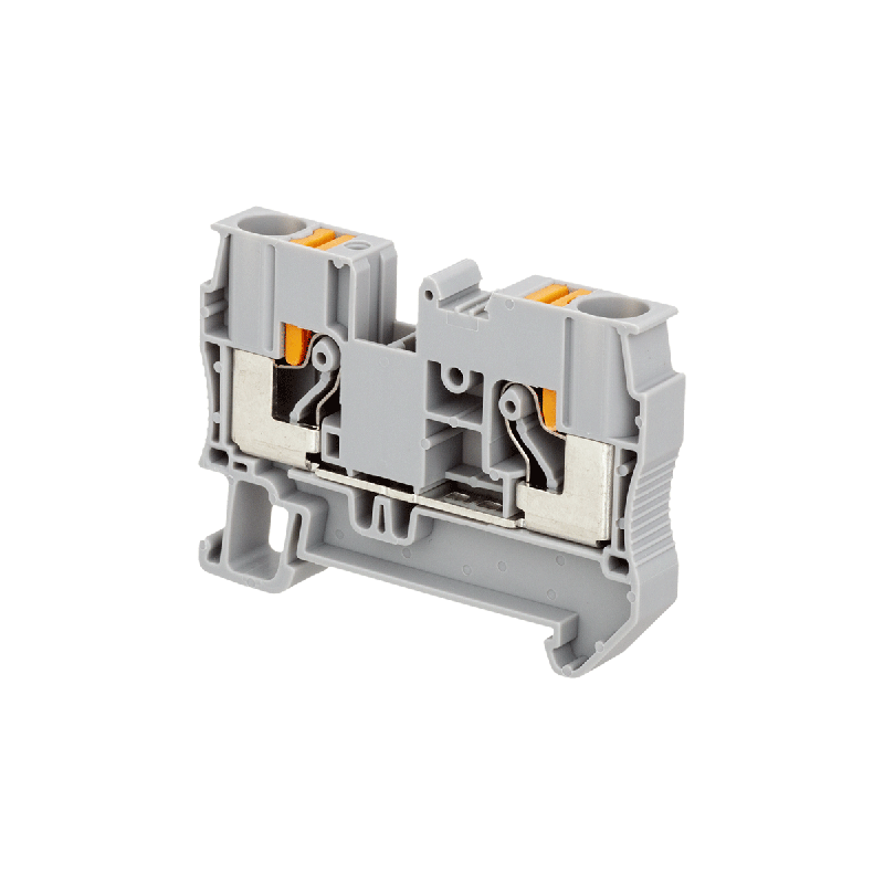 Клемма push-in проходная 6кв.мм сер. MTP-6 ОВЕН 136805