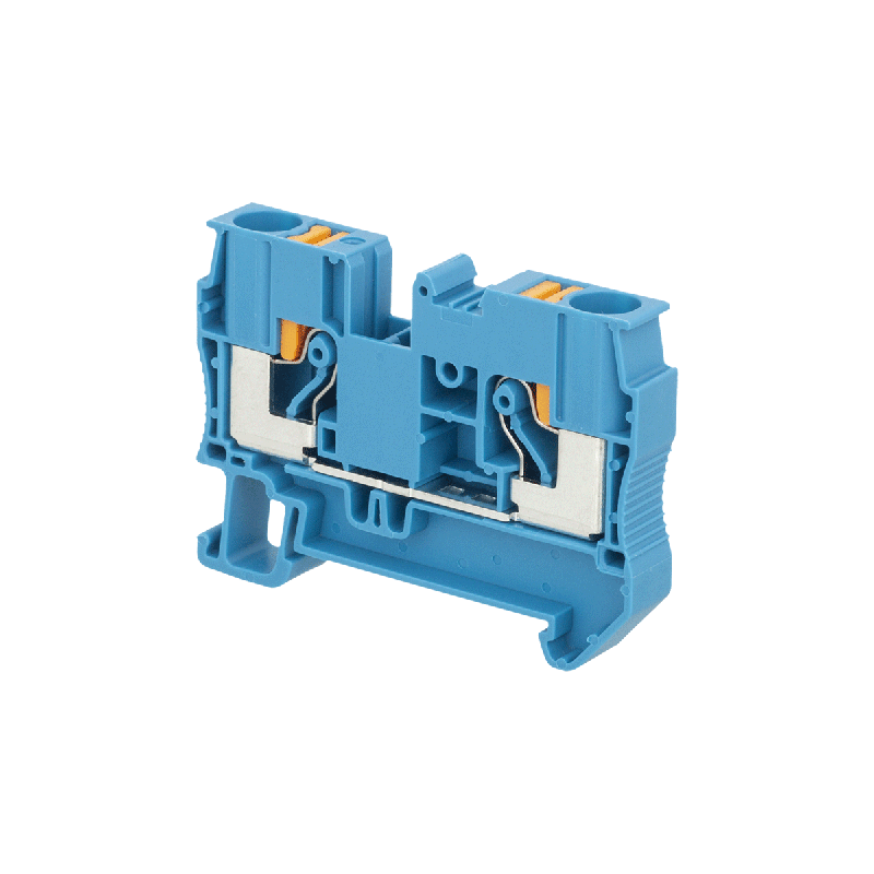 Клемма push-in проходная 6кв.мм син. MTP-6BL ОВЕН 136806