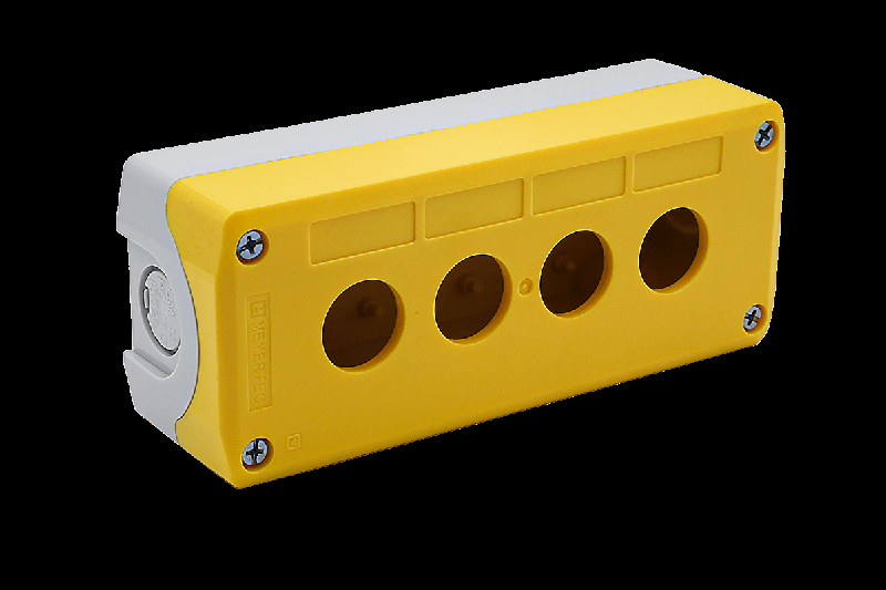 Корпус кнопочного поста 4 места IP67 MTB2-F89-Y желт. ОВЕН 132673