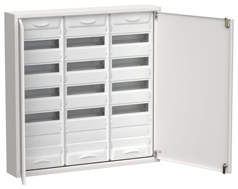 Корпус ЩРн-180 (3х60) TITAN 5 835х830х140 IP31 метал. бел. IEK TI5-50-N-3X060-31