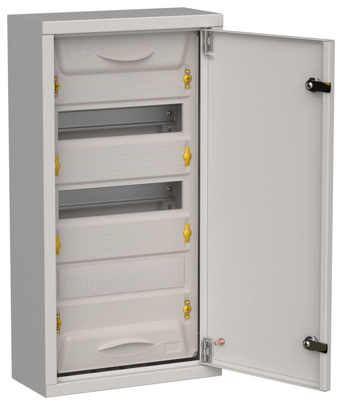 Корпус ЩРн-36 (1х36) TITAN 5 585х310х140 IP31 метал. сер. IEK TI5-50-N-036-31-7035