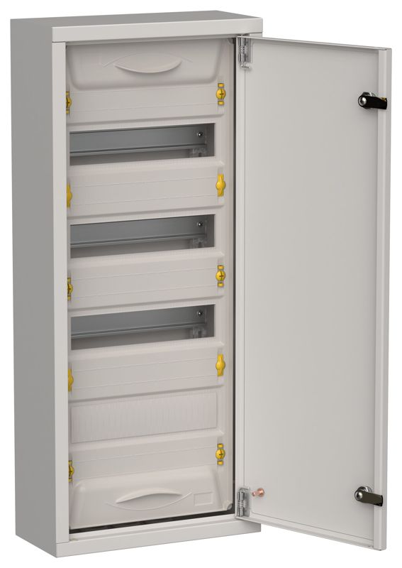 Корпус ЩРн-48 (1х48) TITAN 5 710х310х140 IP31 метал. сер. IEK TI5-50-N-048-31-7035