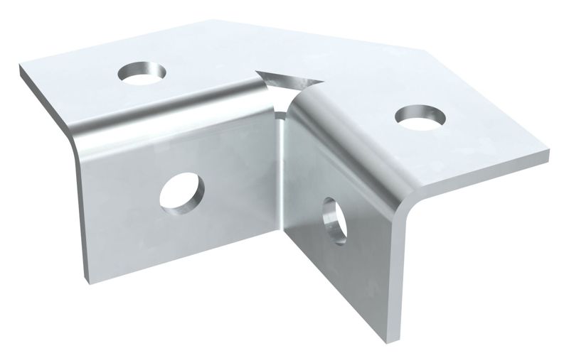 Соединитель угловой 90град. для STRUT-профиля HDZ IEK CSE10-U-90-HDZ