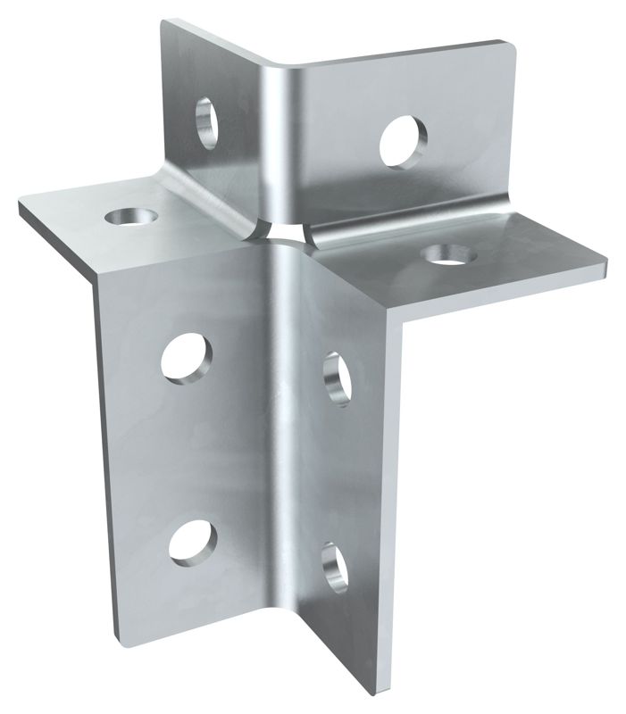 Соединитель угловой двусторон. усил. для STRUT-профиля HDZ IEK CSE11-UD-HDZ