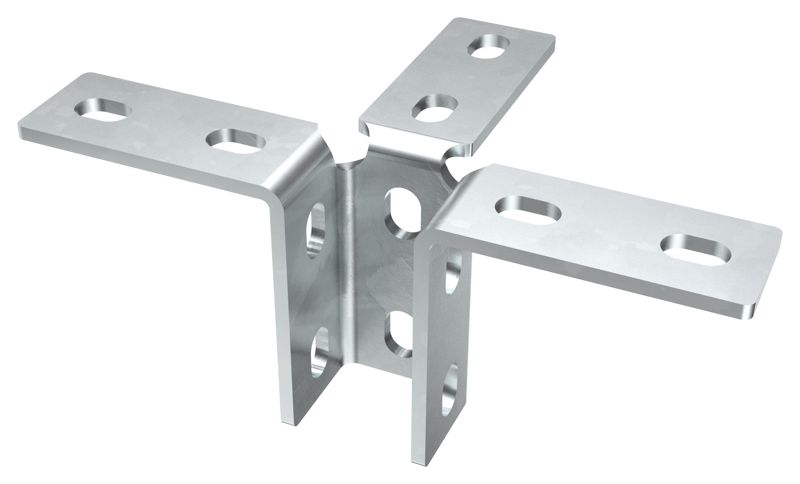 Соединитель угловой трехсторон. для STRUT-профиля HDZ IEK CSE10-UT-HDZ