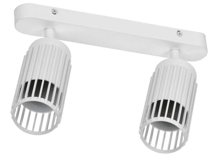 Светильник 4208 2хGU10 настенно-потолочный бел. IEK LT-USB0-4208-GU10-2-K01