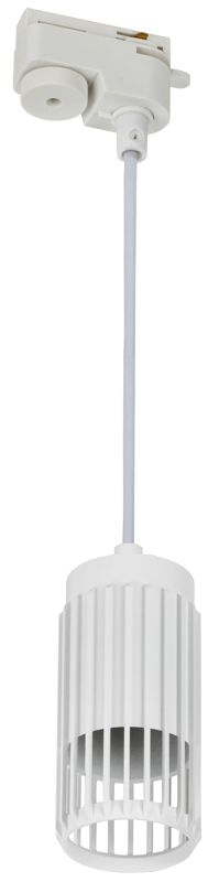 Светильник 4213 декоративный трековый подвесной GU10 бел. IEK LT-UPB0-4213-GU10-1-K01