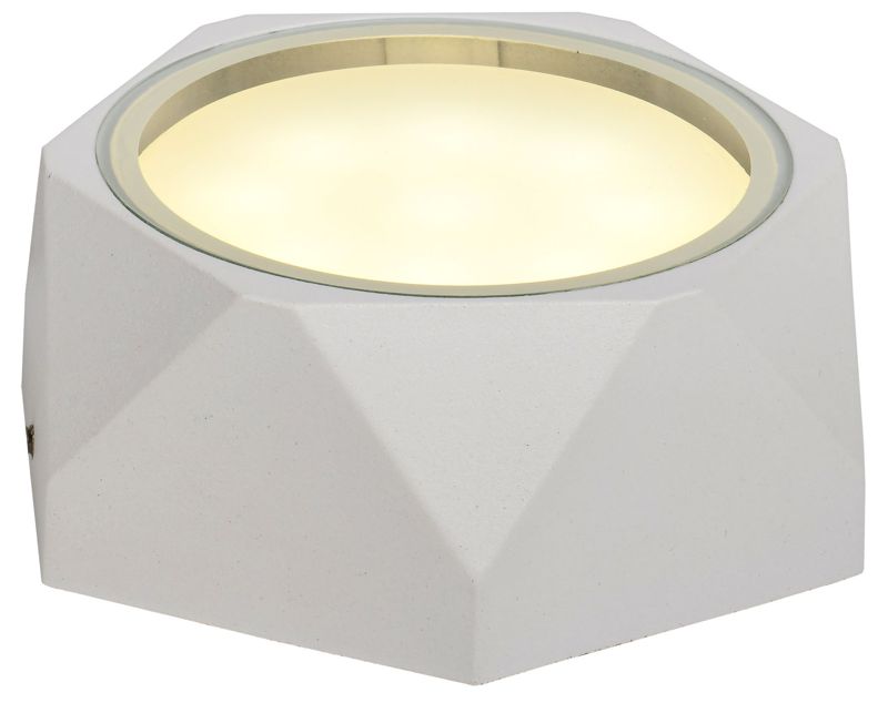 Светильник 5304 GX53 IP65 уличный потолочный бел. IEK LT-UPU0-5304-GX53-1-K01