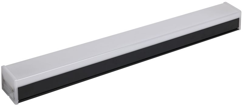 Светильник светодиодный 1011 20Вт 6500К 600мм офисный линейный черн. IEK LT-LDCK-0-1011-020-65-K02