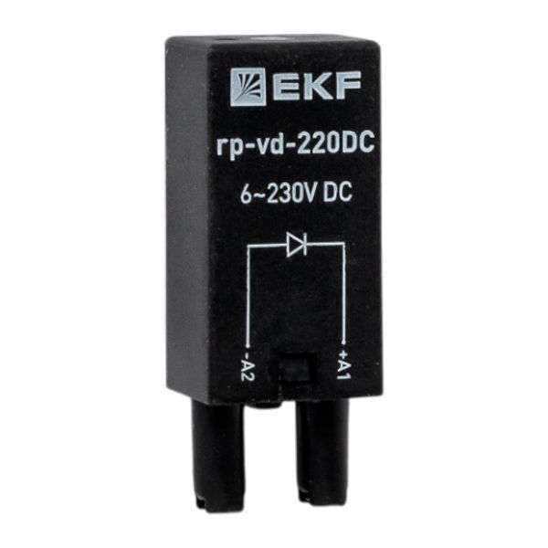 Модуль защитный диодный 6-220В DC для промежуточных реле RP AVERES EKF rp-vd-220DC