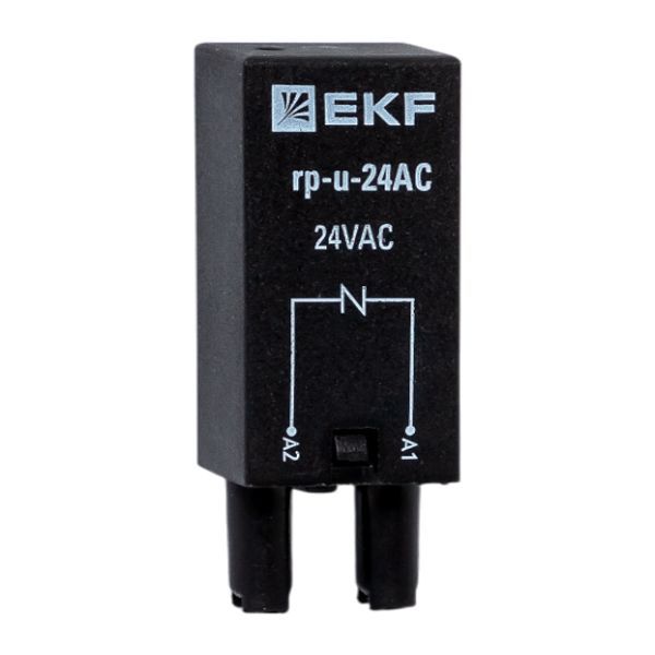 Модуль защитный с варистором 24В AC для промежуточных реле RP AVERES EKF rp-u-24AC