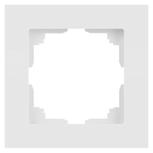 Рамка 1-м СП Accent 6-501-01М бел. матов. Intro Б0063730