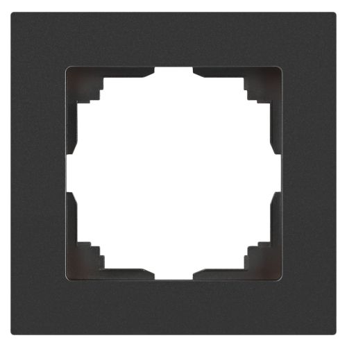 Рамка 1-м СП Accent 6-501-07 графит Intro Б0063756