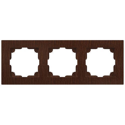 Рамка 3-м СП Accent 6-503-10 венге Intro Б0063794