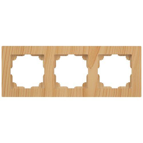 Рамка 3-м СП Accent 6-503-11 сосна Intro Б0063795