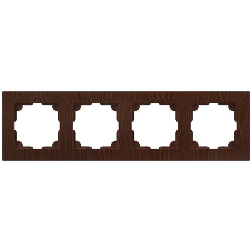 Рамка 4-м СП Accent 6-504-10 венге Intro Б0063715