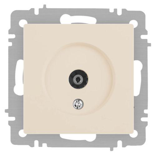 Розетка телевизионная одиночная TV СП Accent 6-301-02 IP20 сл. кость Intro Б0063605