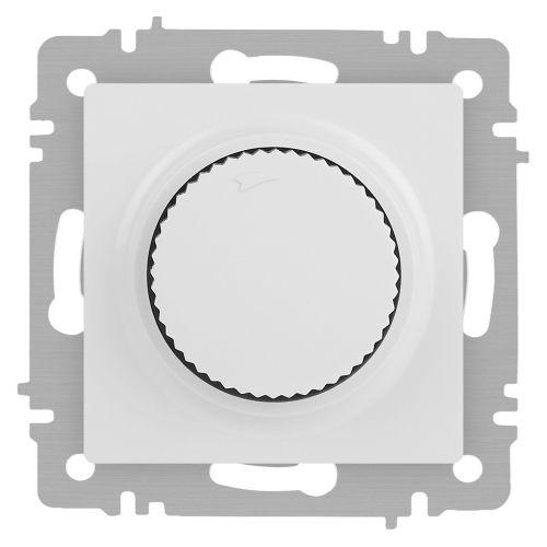 Светорегулятор поворотный СП Accent 6-401-01М 600Вт 230В IP20 бел. матов. Intro Б0063671