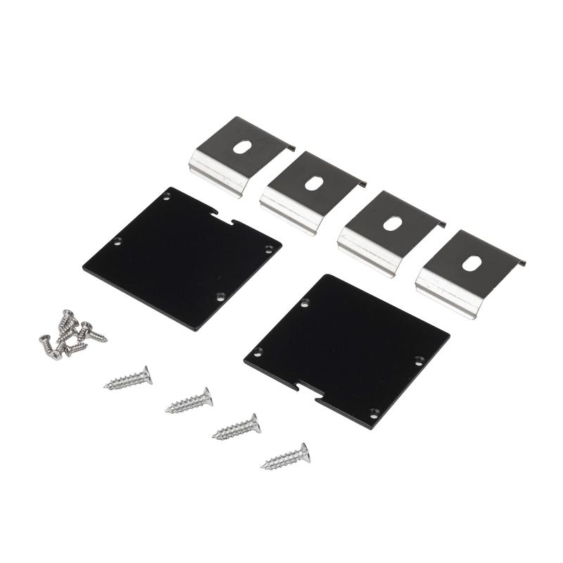 Заглушка торцевая для PAL5050 BLACK (уп.2шт) Pro JazzWay 5058910