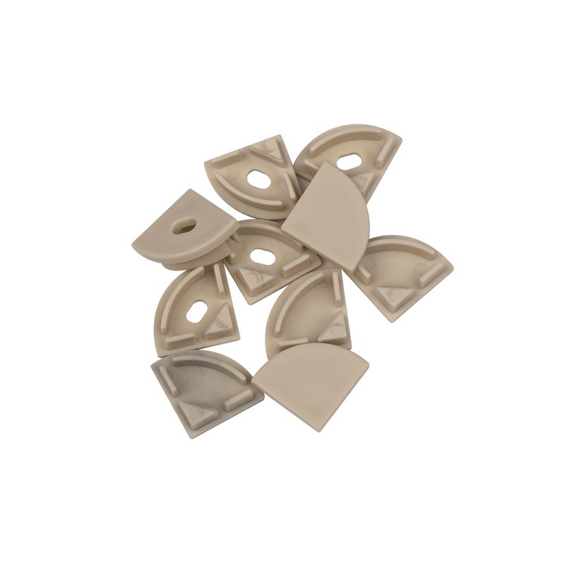 Заглушка торцевая для PAL1616 SET 5H+5WH (глухая 5шт+сквозная 5шт) (уп.10шт) Pro JazzWay 5058811