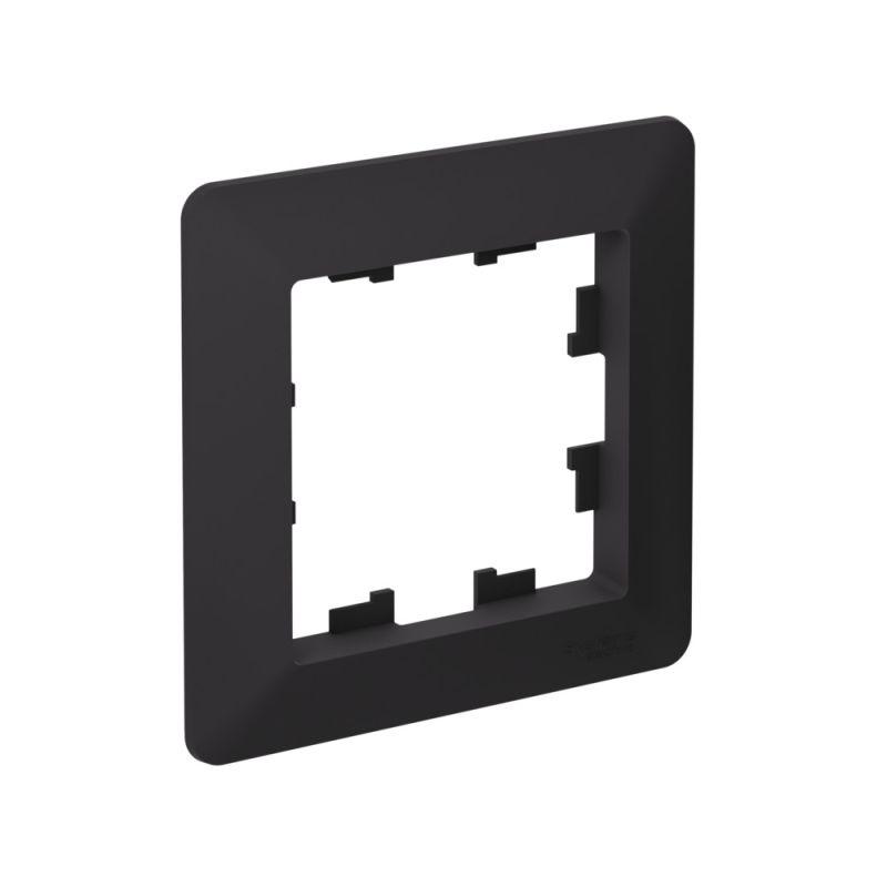 Рамка 1-м AtlasDesign Air карбон/дым. черн. SE ATN221001