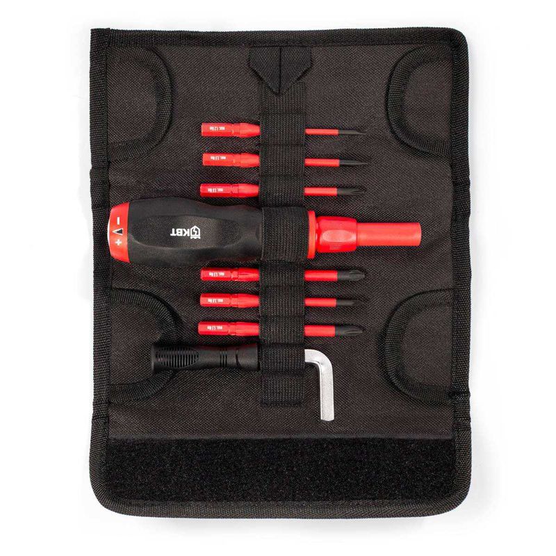 Набор диэлектрических отверток НИО-3306 СЛИМ КВТ 90952