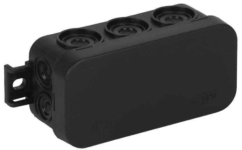 Коробка распределительная ОП Тусо 43х88х35мм УХЛ1 черн. Ruvinil 67091Ч