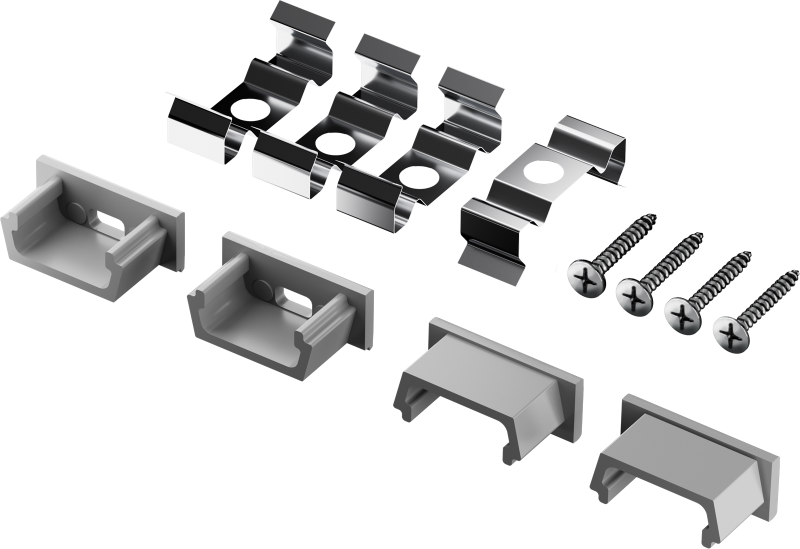 Комплект клипс 91 944 ИМПСЛ-01 (4 крепежные клипсы с заглушками) для ИПСЛ-01 Innolux 91944