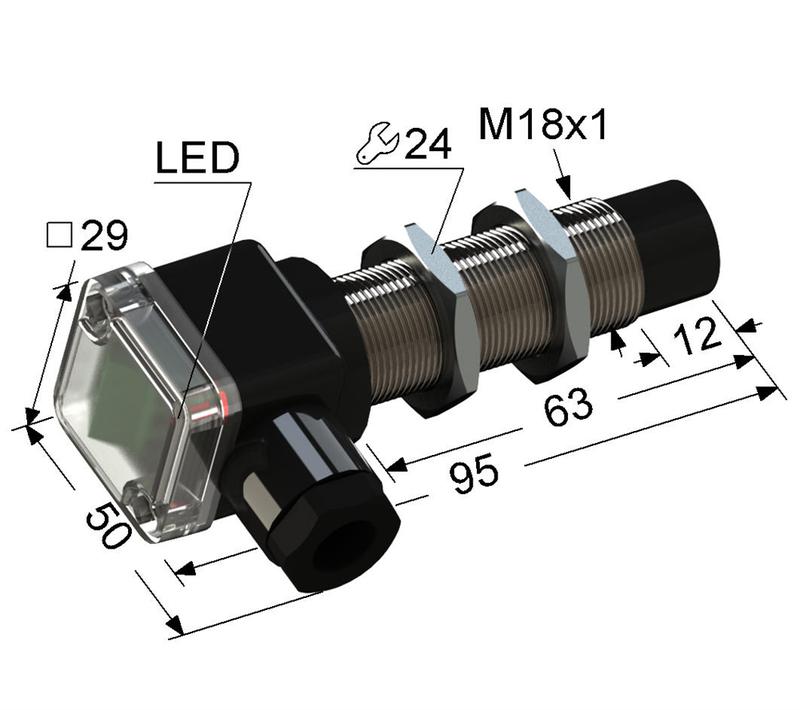 Выключатель бесконтактный PS2-18M95-8N84-B (ВБ2.18М.95.8.8.4.В) МЕГА-К A8010-80087514