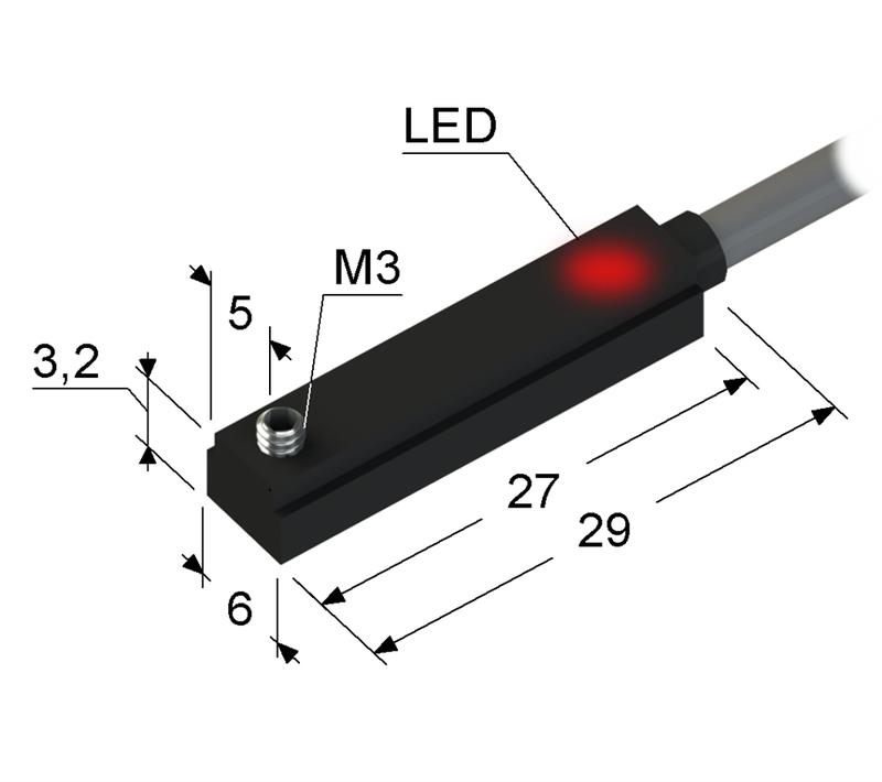 Выключатель бесконтактный PS5-42-105-K (ВБ5.42.хх.хх.10.5.K) МЕГА-К A8010-80088139