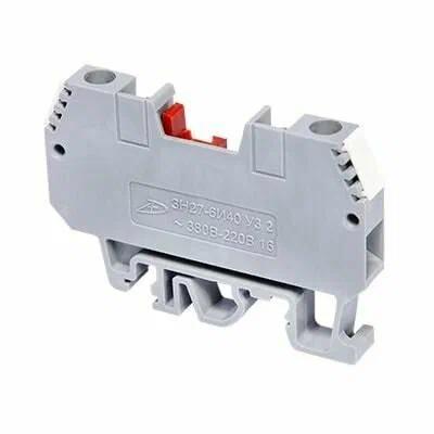 Зажим наборный ЗН27-6И40-Д/ДУ3 тип 1 с биркой тип 3 ВНИИР A8120-80096875