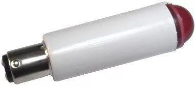 Лампа светодиодная СКЛ-1А-К-3-220 220В 50Гц цоколь B15d/18 УХЛ2.1 красн. Реле и Автоматика A8021-78104919