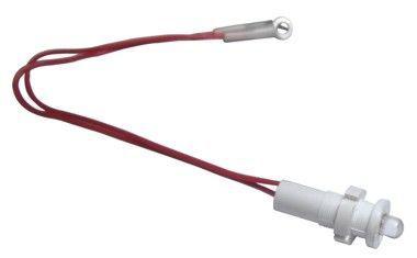 Лампа светодиодная СКЛ-17.2А-ЛП-2-220 выводы гибкие с наконечником под М3 220В 50Гц/пост. диаметр посадочного отверстия 8мм УХЛ2.1 зел. прозр. Реле и Автоматика A8021-78106098