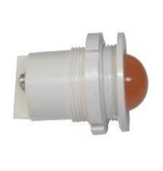 Лампа светодиодная СКЛ-11А-Р-2-220 220В 50Гц/пост. диаметр посадочного отверстия 27мм УХЛ2.1 оранж. Реле и Автоматика A8021-80063709