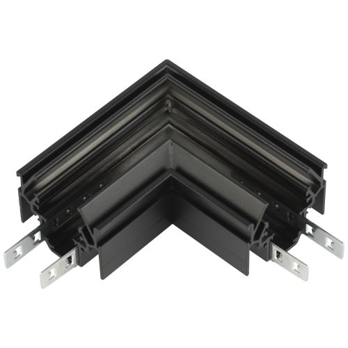 Коннектор TRM-PC20-CCN-B угловой для шинопровода для натяжных потолков магнитн. NOVA черн. Эра Б0063942