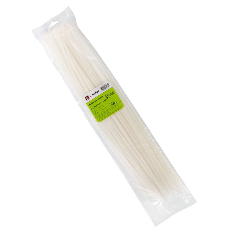 Хомут нейлоновый КСС MULTILOCK 5х500 бел. (уп.100шт) Fortisflex 102310